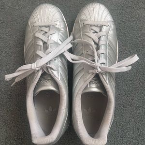 Adidas super star silver for sale. I bought from someone as vintage
